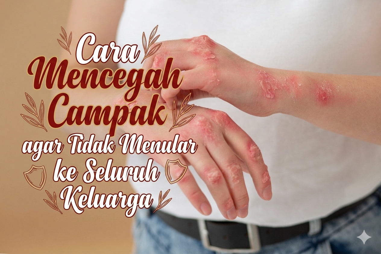 Cara Mencegah Campak agar Tidak Menular ke Seluruh Keluarga