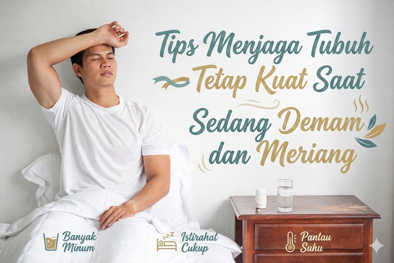 Tips Menjaga Tubuh Tetap Kuat Saat Sedang Demam dan Meriang