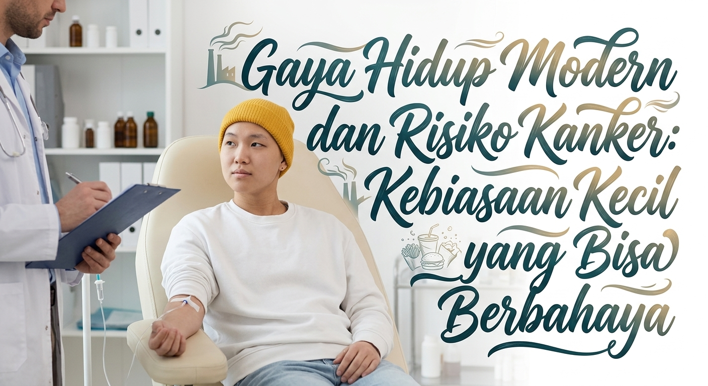Gaya Hidup Modern dan Risiko Kanker: Kebiasaan Kecil yang Bisa Berbahaya