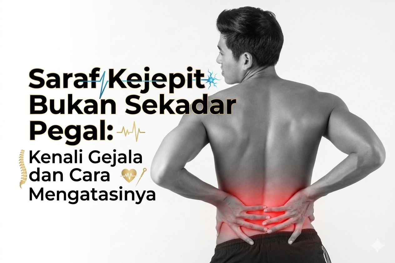 Saraf Kejepit Bukan Sekadar Pegal: Kenali Gejala dan Cara Mengatasinya