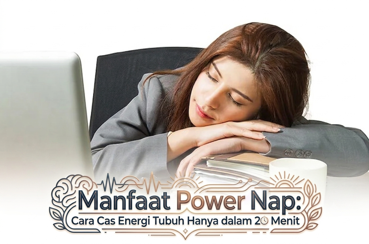 Manfaat Power Nap: Cara Cas Energi Tubuh Hanya dalam 20 Menit