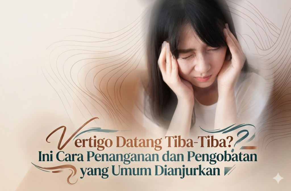 Vertigo Datang Tiba-Tiba? Ini Cara Penanganan dan Pengobatan yang Umum Dianjurkan