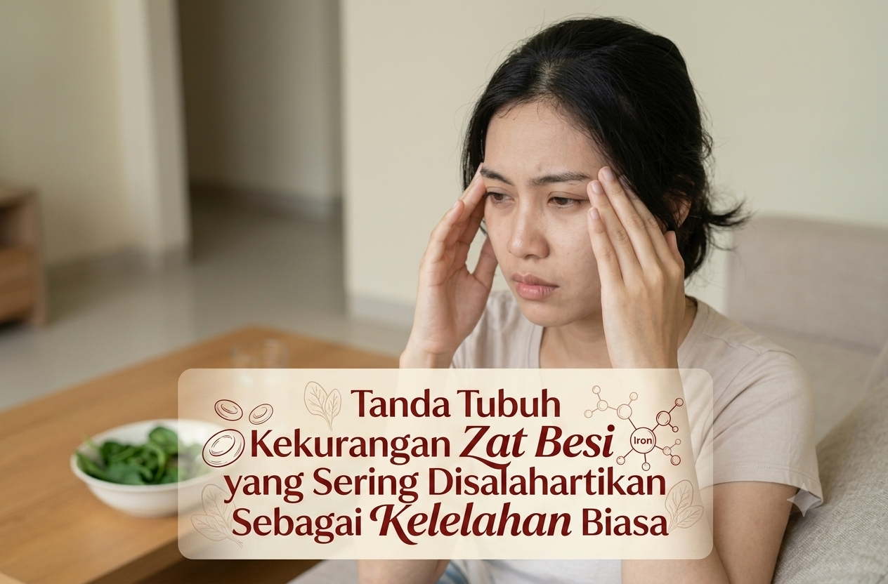 Tanda Tubuh Kekurangan Zat Besi yang Sering Disalahartikan Sebagai Kelelahan Biasa