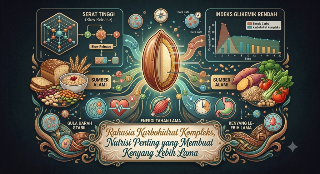 Rahasia Karbohidrat Kompleks, Nutrisi Penting yang Membuat Kenyang Lebih Lama