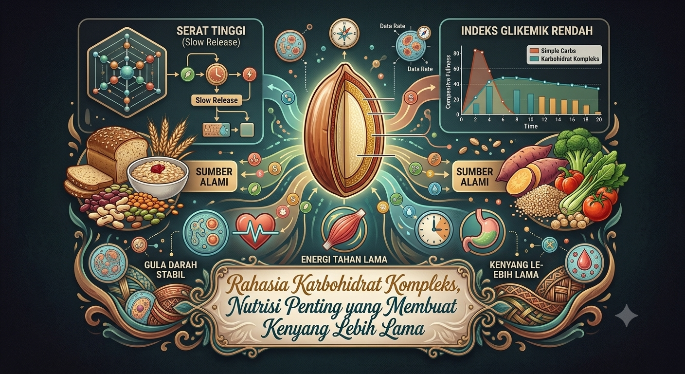 Rahasia Karbohidrat Kompleks, Nutrisi Penting yang Membuat Kenyang Lebih Lama