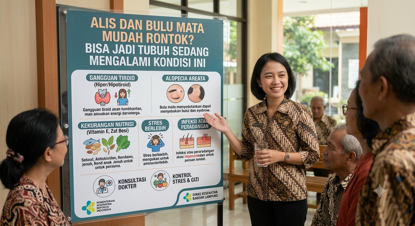 Alis dan Bulu Mata Mudah Rontok? Bisa Jadi Tubuh Sedang Mengalami Kondisi Ini
