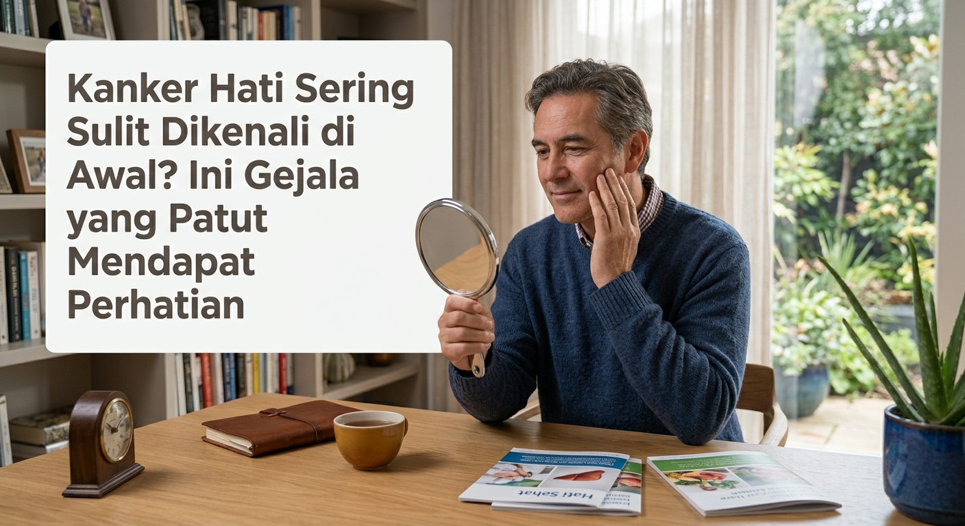 Kanker Hati Sering Sulit Dikenali di Awal? Ini Gejala yang Patut Mendapat Perhatian