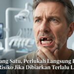 Gigi Hilang Satu, Perlukah Langsung Diganti? Ini Risiko Jika Dibiarkan Terlalu Lama