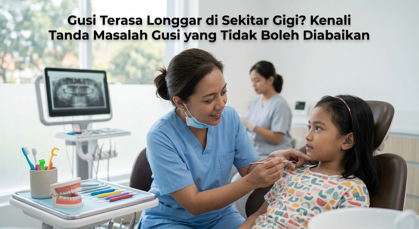 Gusi Terasa Longgar di Sekitar Gigi? Kenali Tanda Masalah Gusi yang Tidak Boleh Diabaikan