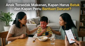 Anak Tersedak Makanan, Kapan Harus Batuk dan Kapan Perlu Bantuan Darurat?