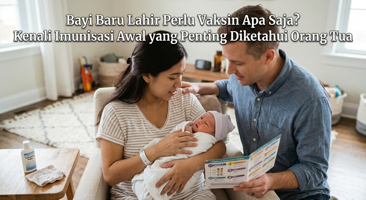 Bayi Baru Lahir Perlu Vaksin Apa Saja? Kenali Imunisasi Awal yang Penting Diketahui Orang Tua