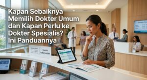 Kapan Sebaiknya Memilih Dokter Umum dan Kapan Perlu ke Dokter Spesialis? Ini Panduannya