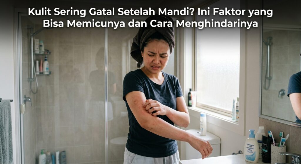 Kulit Sering Gatal Setelah Mandi? Ini Faktor yang Bisa Memicunya dan Cara Menghindarinya