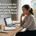Sulit Berkonsentrasi Saat Bekerja? Kenali Kebiasaan yang Bisa Memengaruhi Fokus dan Pikiran