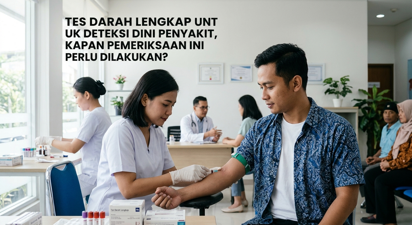 Tes Darah Lengkap untuk Deteksi Dini Penyakit, Kapan Pemeriksaan Ini Perlu Dilakukan?